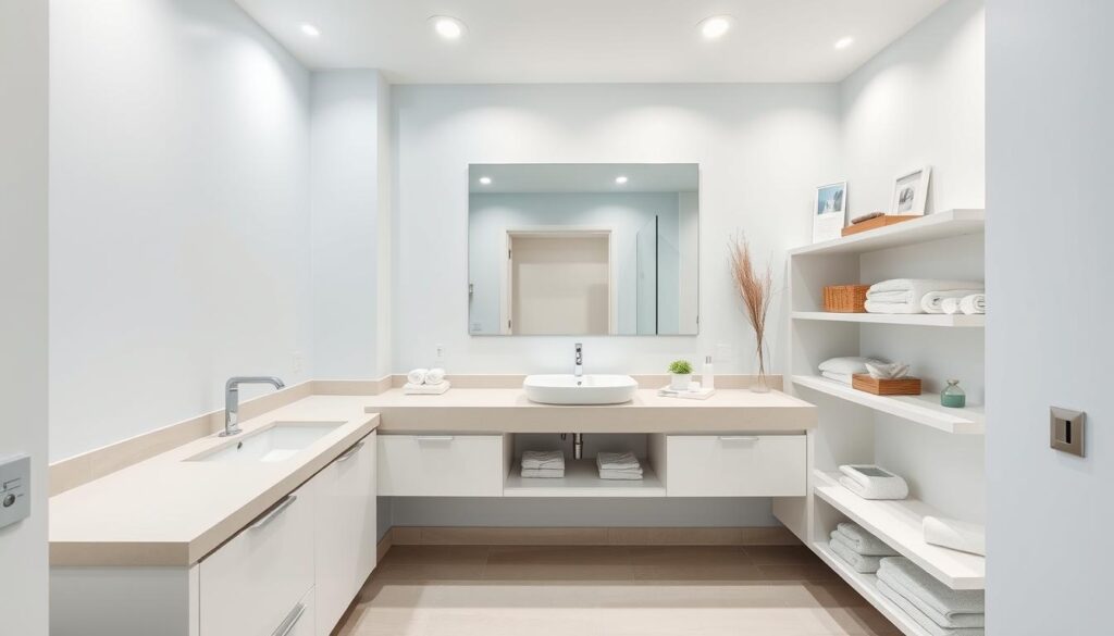 organización del baño