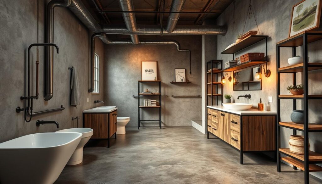 materiales industriales para baños