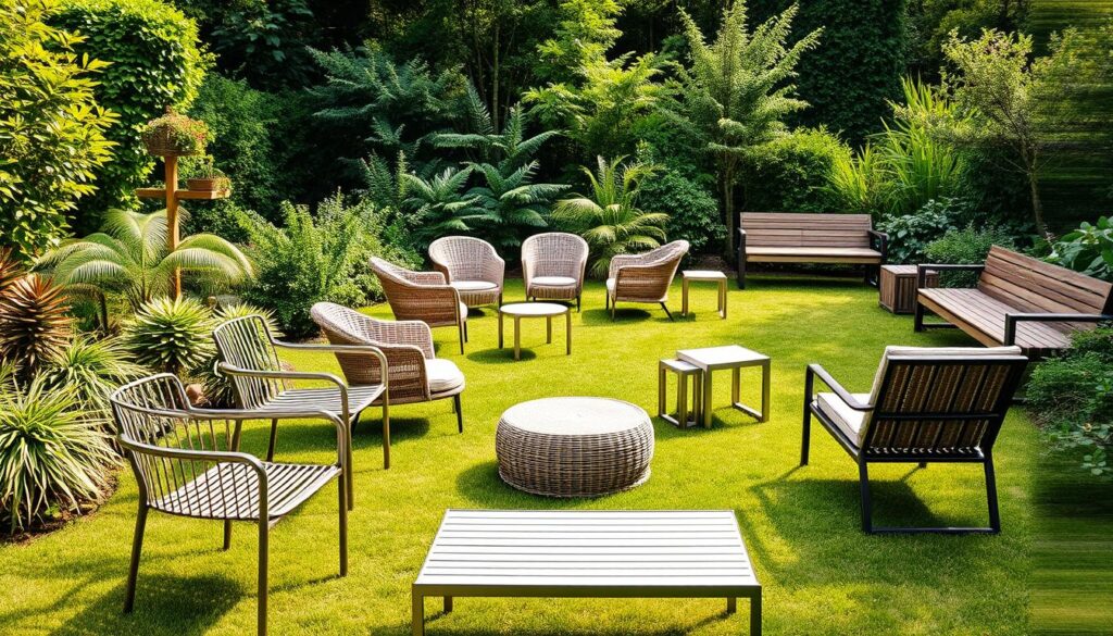 materiales muebles exterior